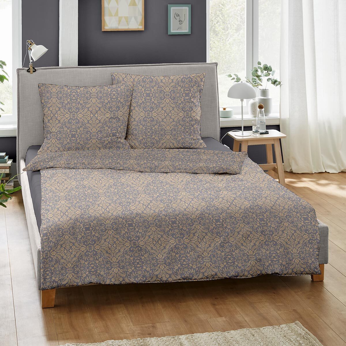 Dormisette Bettwäsche, Mako Satin, 2 teilig