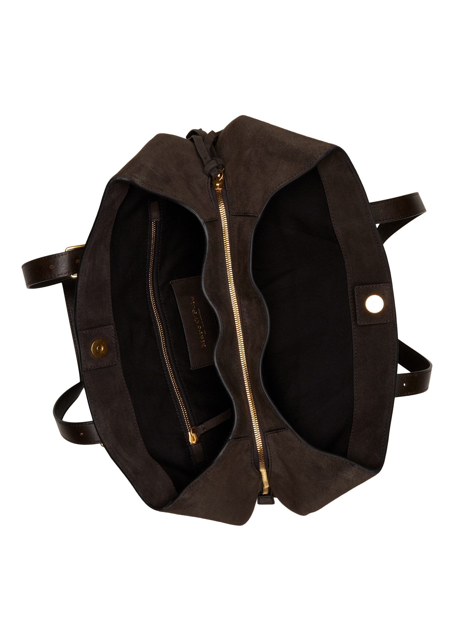 Marc O'Polo Shopper aus weichem Velours-Rindleder – Bild 5 von 5