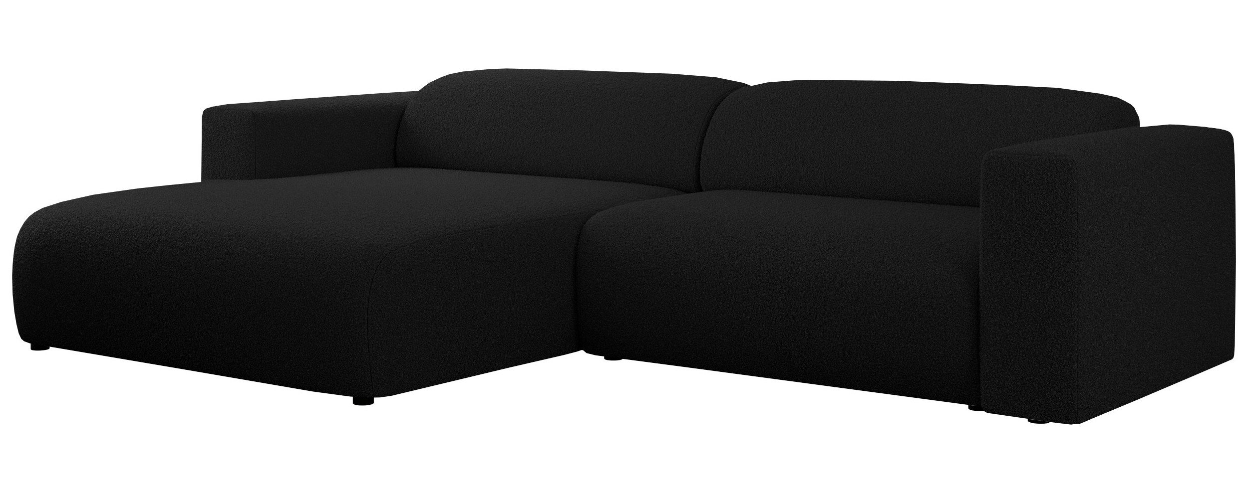 MKS MÖBEL Ecksofa PASADENA, Set, Wellenfedern, günstig online kaufen