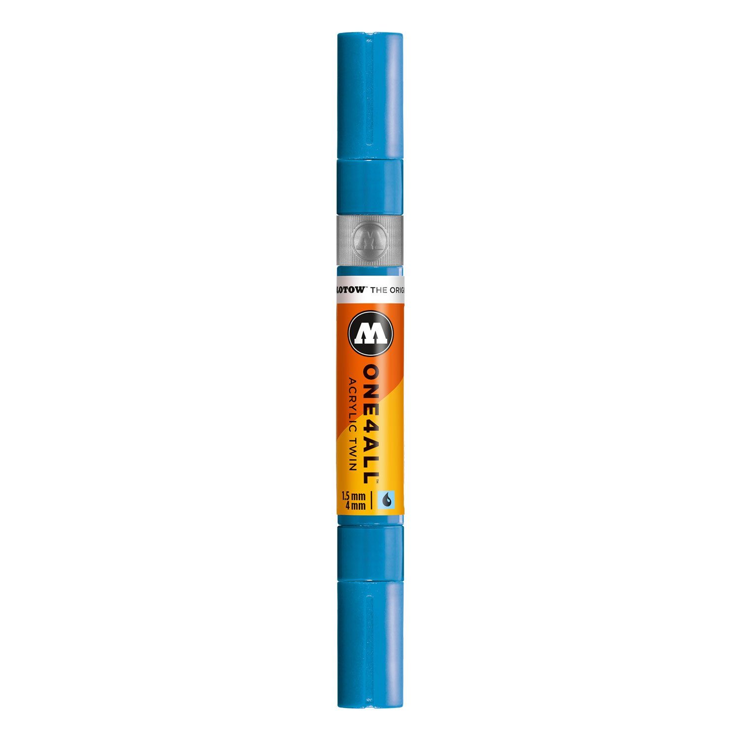 MOLOTOW Marker ONE4ALL Acrylmarker TWIN Schockblau