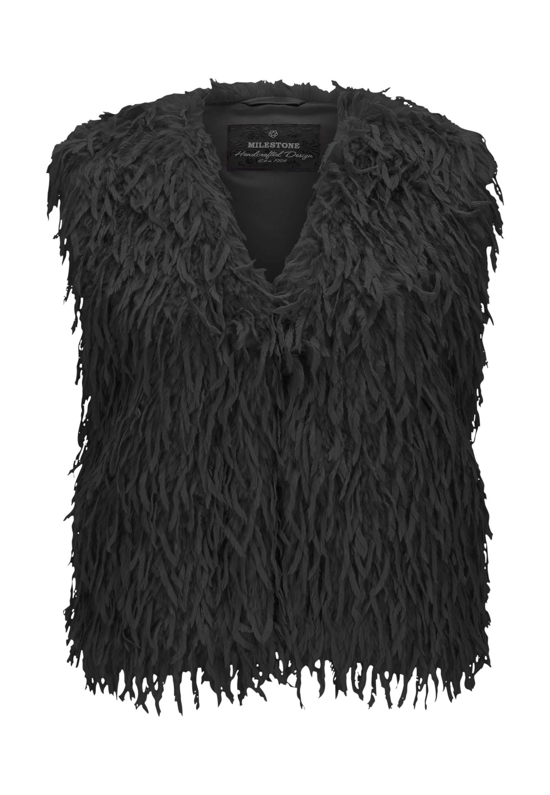 Milestone Fellimitatweste MSMichelle Damen elegant, feminin günstig online kaufen