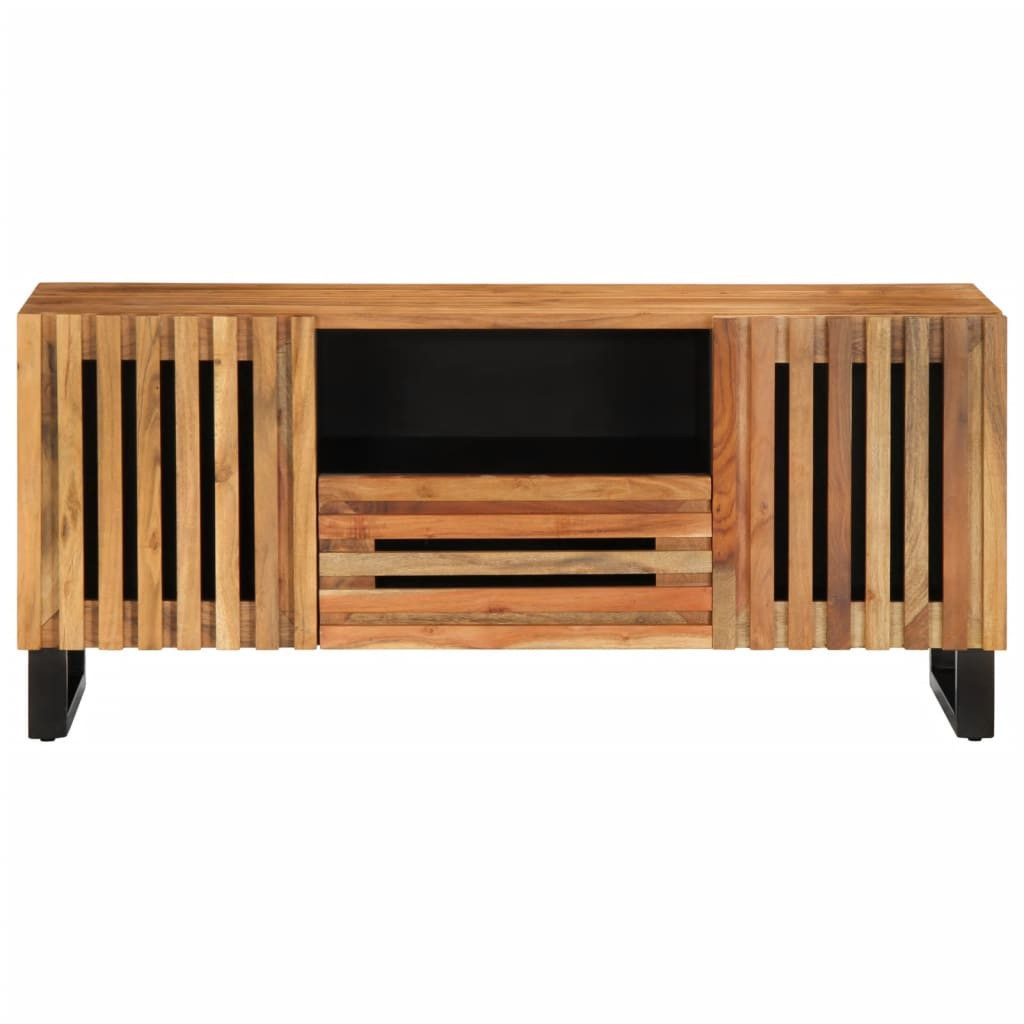 vidaXL TV-Schrank TV-Schrank 100x34x46 cm Massivholz günstig online kaufen
