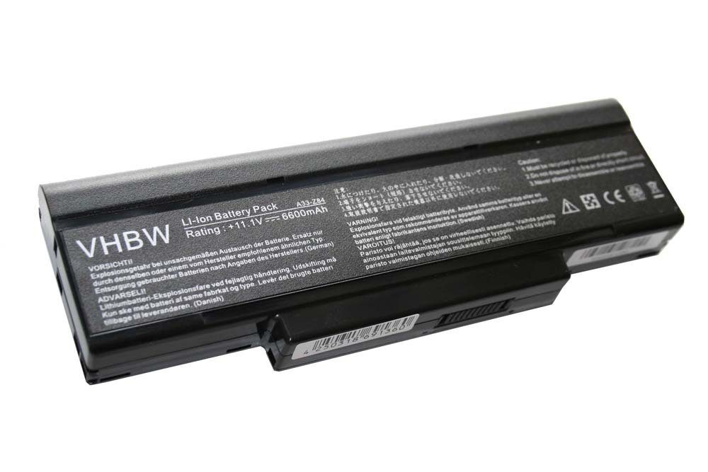 vhbw kompatibel mit Znote 3414W, 3415W Laptop-Akku Li-Ion 6600 mAh (11,1 V)