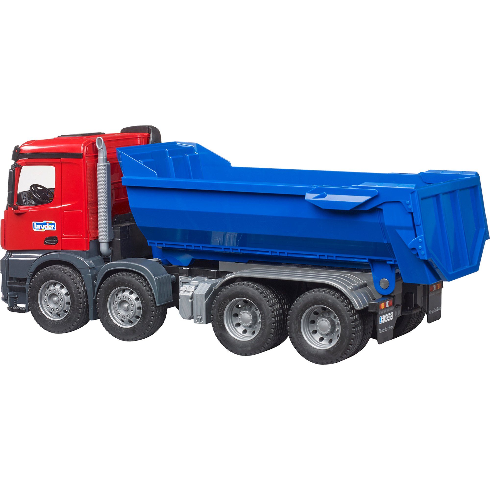 Bruder® Spielzeug-LKW bruder Mercedes Benz Arocs Halfpipe Kipp-LKW