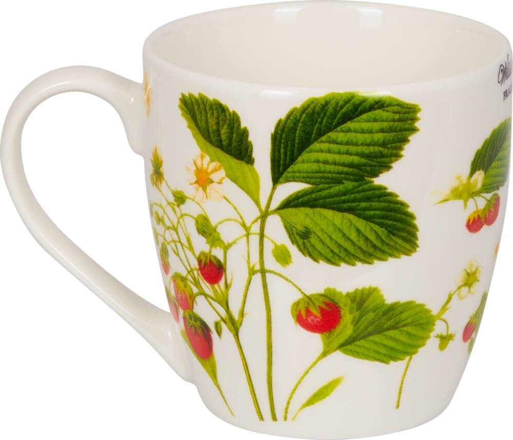 COPPENRATH DIE SPIEGELBURG Tasse Porzellan-Tasse Erdbeeren - AUGUSTINA