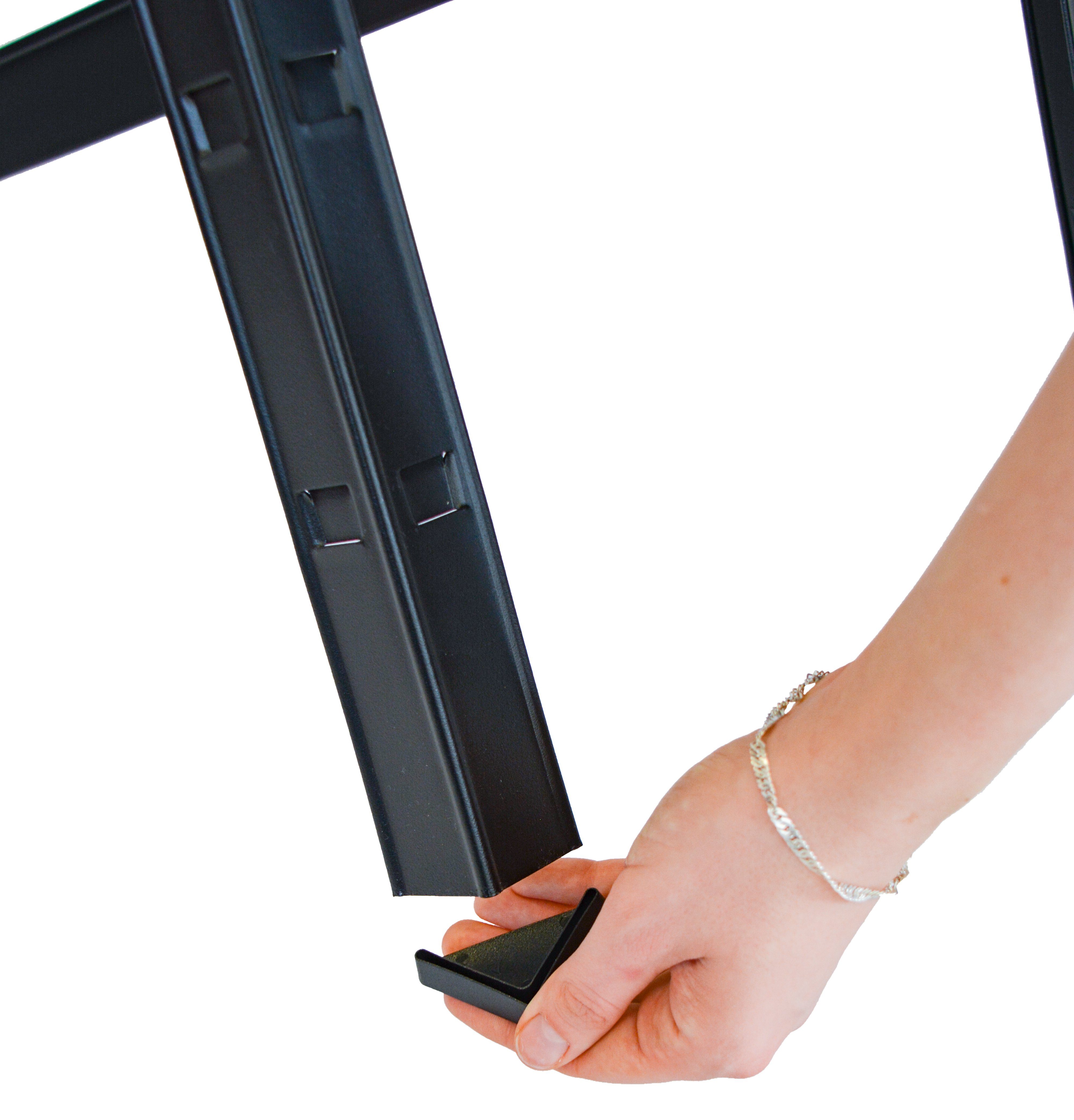 SCHULTE Regalwelt Steckregal mit 4 PowerMAX Fachböden, 65 kg Tragkraft, 180x100x35 cm (HxBxT)