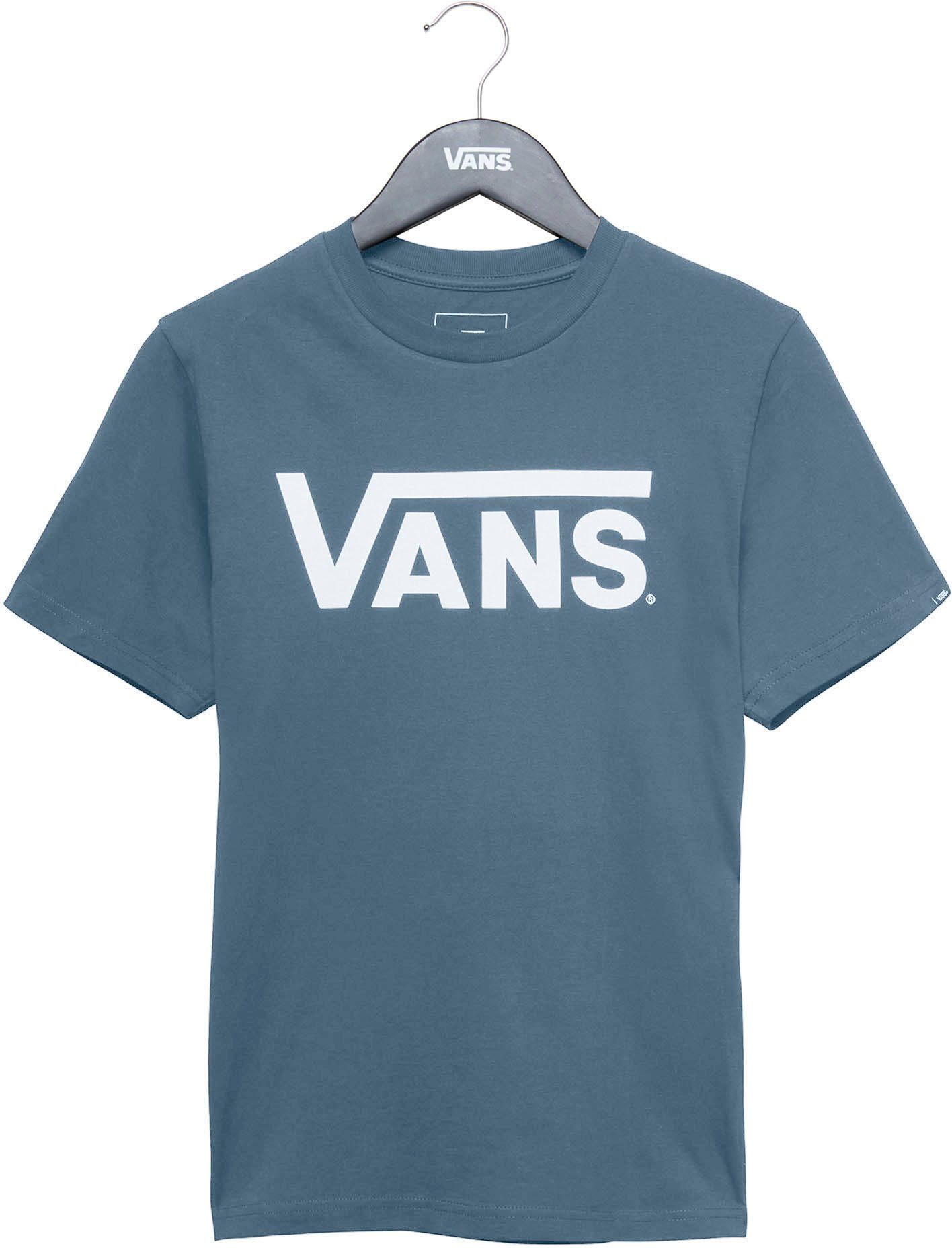 blau T-Shirt Vans CLASSIC KIDS VANS