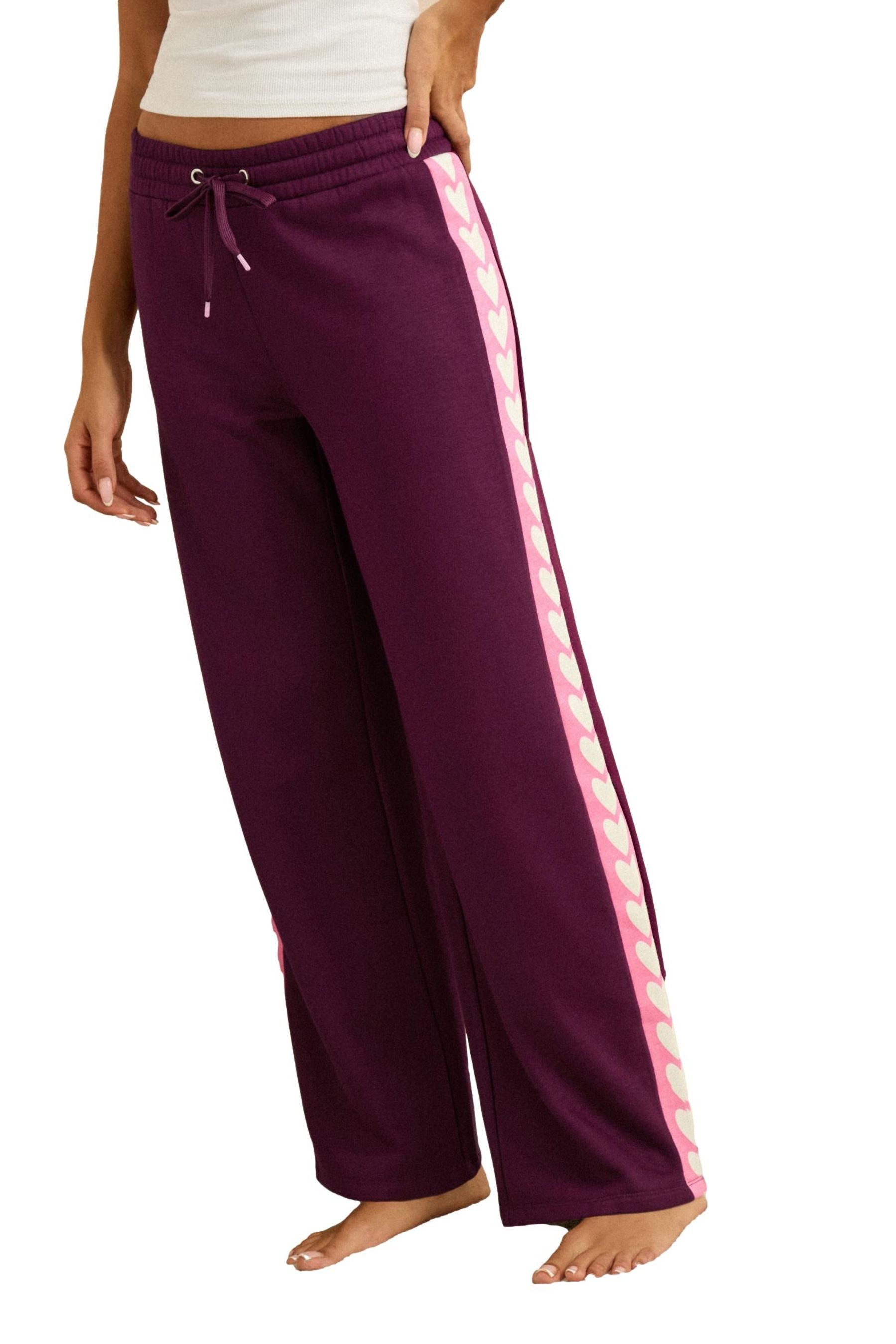 Love & Roses Jogginghose Love & Roses Loungewear-Hose aus Jersey (1-tlg)