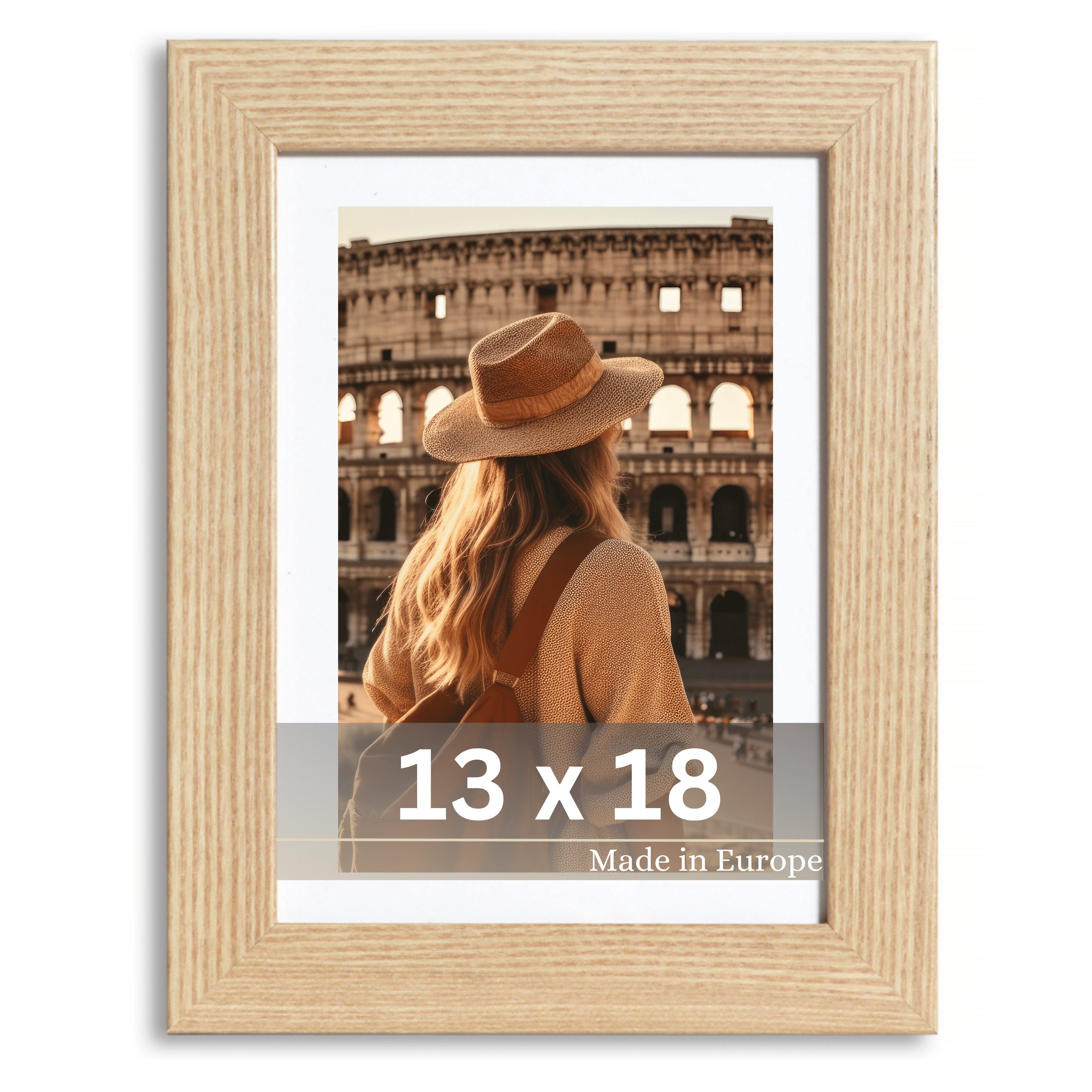 Victor (Zenith) Bilderrahmen Richter, Bilderrahmen Beige 13x18 cm mit 10x15 günstig online kaufen