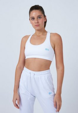 SPORTKIND Sporthose Lange Tennis Trainingshose schmal Mädchen & Damen weiß