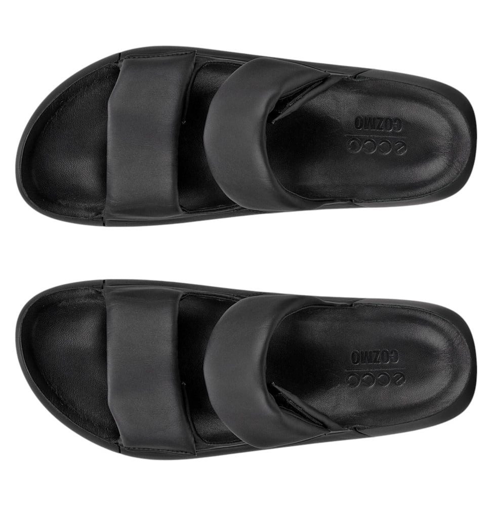 Ecco Cozmo Pf Cross Sling (Vollnarbenleder) schwarz Damen Sandale