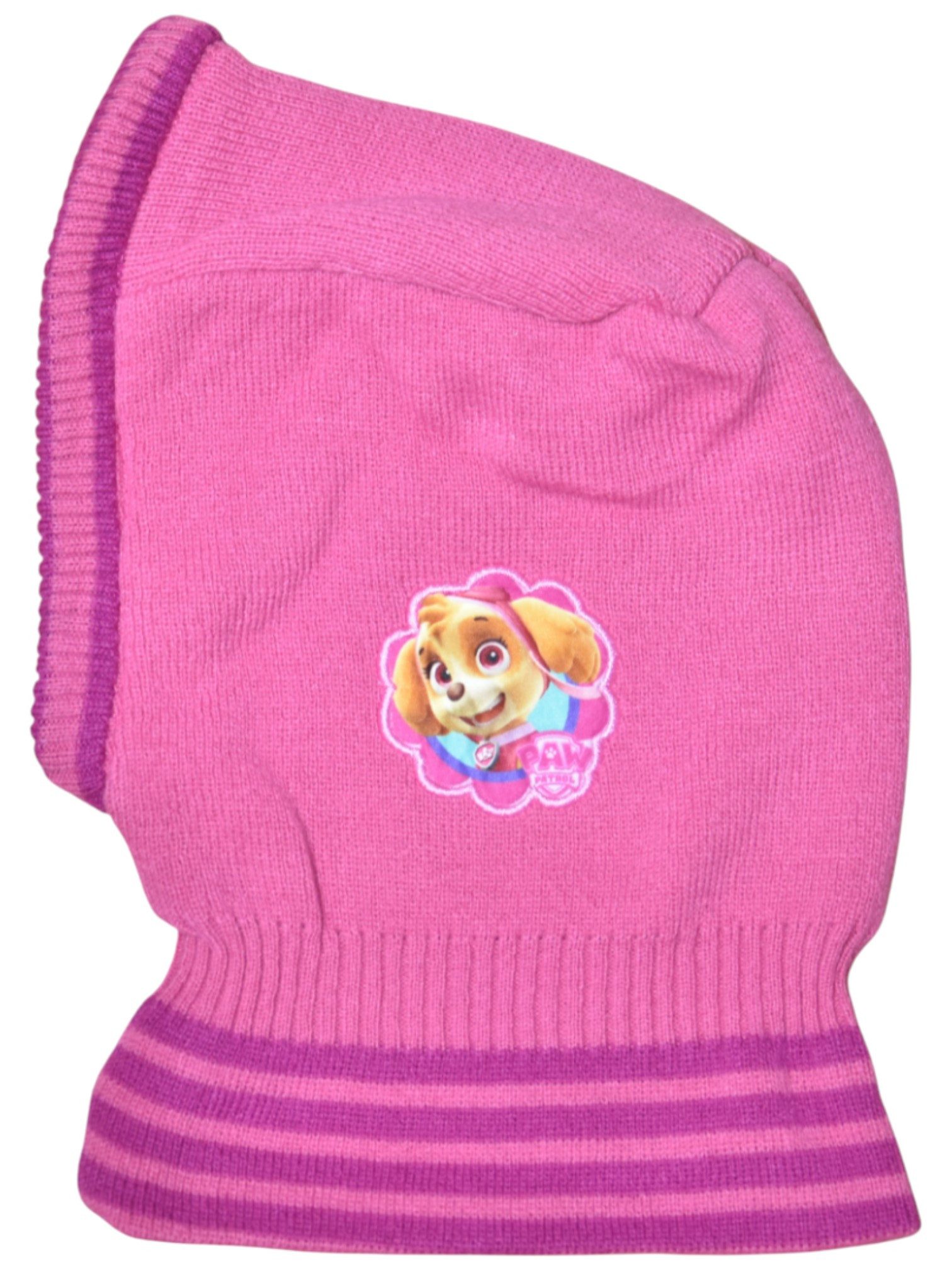 PAW PATROL Schlupfmütze Skye Kinder-Strickmütze für Mädchen 2-4 Jahre