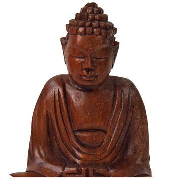 SIMANDRA Skulptur Om Buddha Amitabha 15 cm sitzend Lotus Meditation