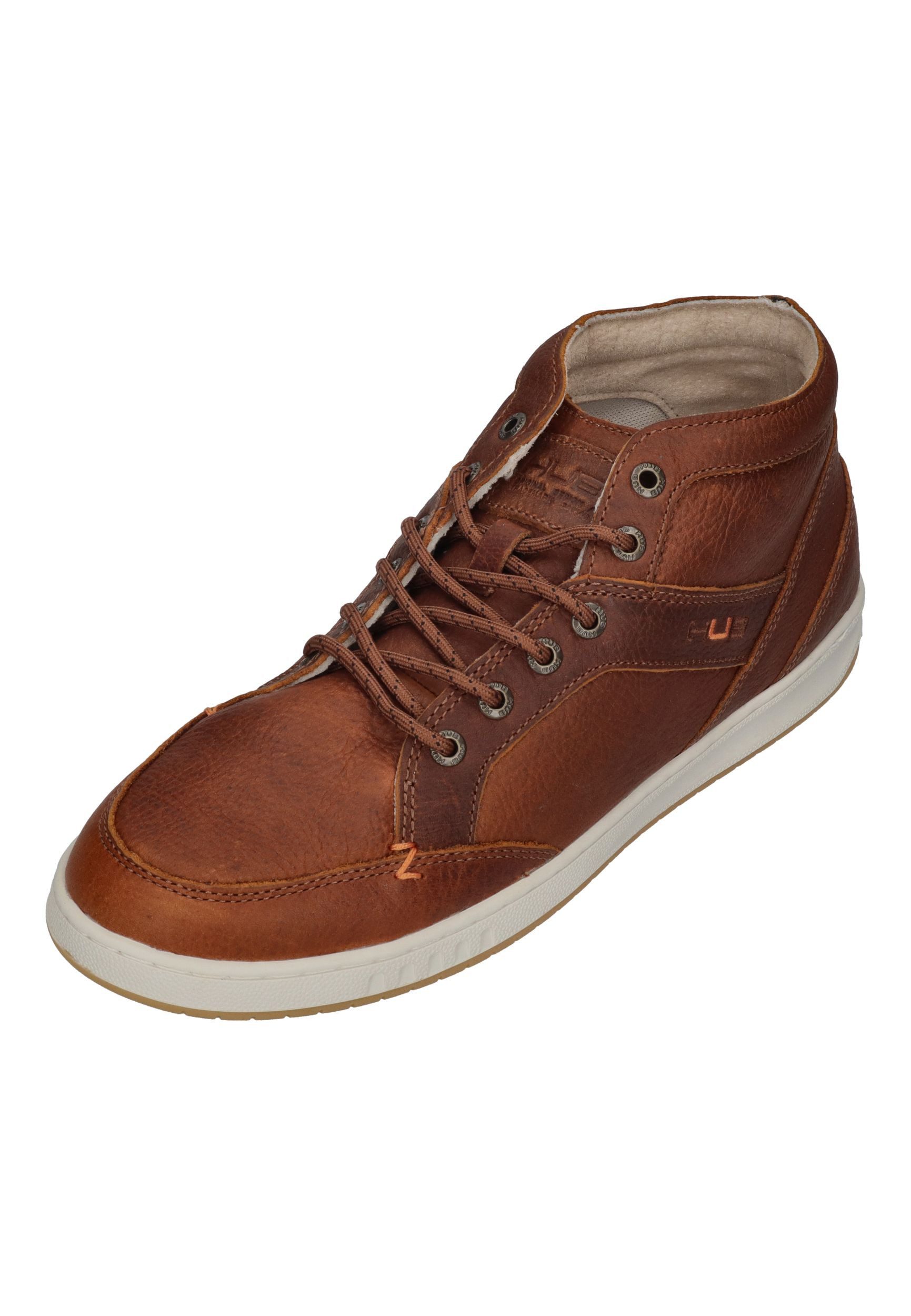 HUB KINGSTON 3.1 Sneaker Cognac Cognac Offwhite Gum