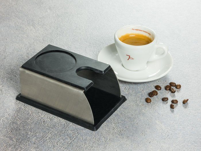 Buddy's Barista-Set Buddy´s Bar - Barista Edition, Tamperstation, Andrückstation für Espresso Siebträger, Barista-Zubehör