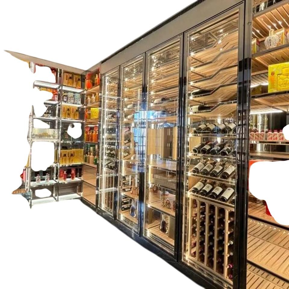 Weinschrank Weinschrank Vitrine Weinregal Weinkühlschrank Flaschenregal