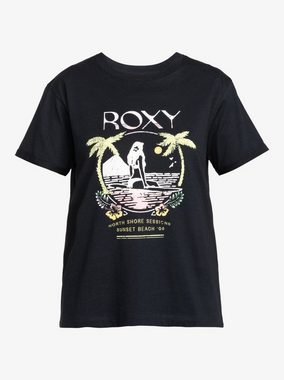 Roxy Print-Shirt Summer Fun - T-Shirt mit Loose Fit für Frauen