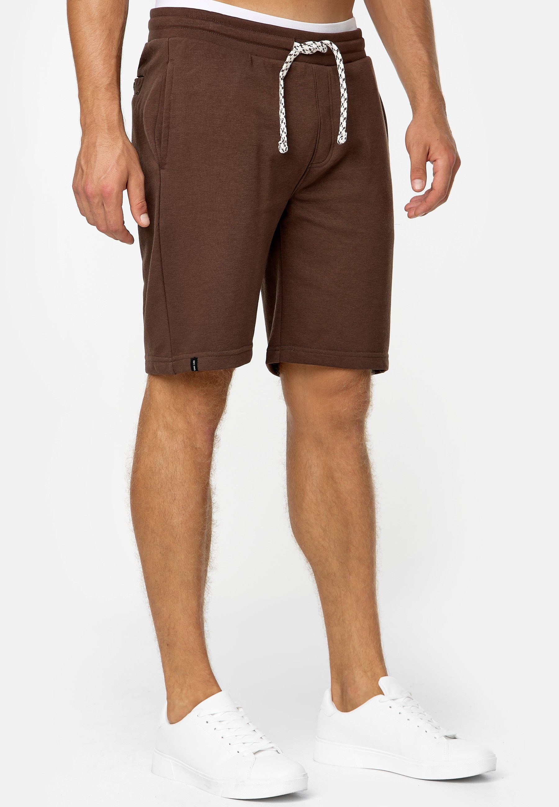 Indicode Sweatshorts Aldrich elastischer Bund mit günstig online kaufen