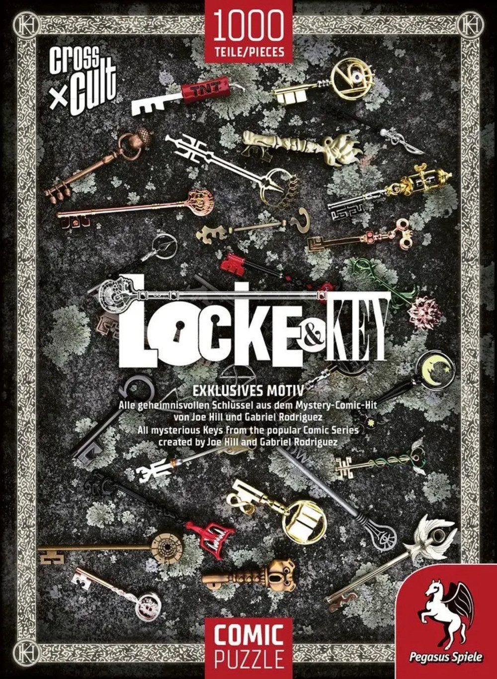 Cross Cult Puzzle Locke & Key (Die Schlüssel zum Königreich), 1000 Puzzleteile