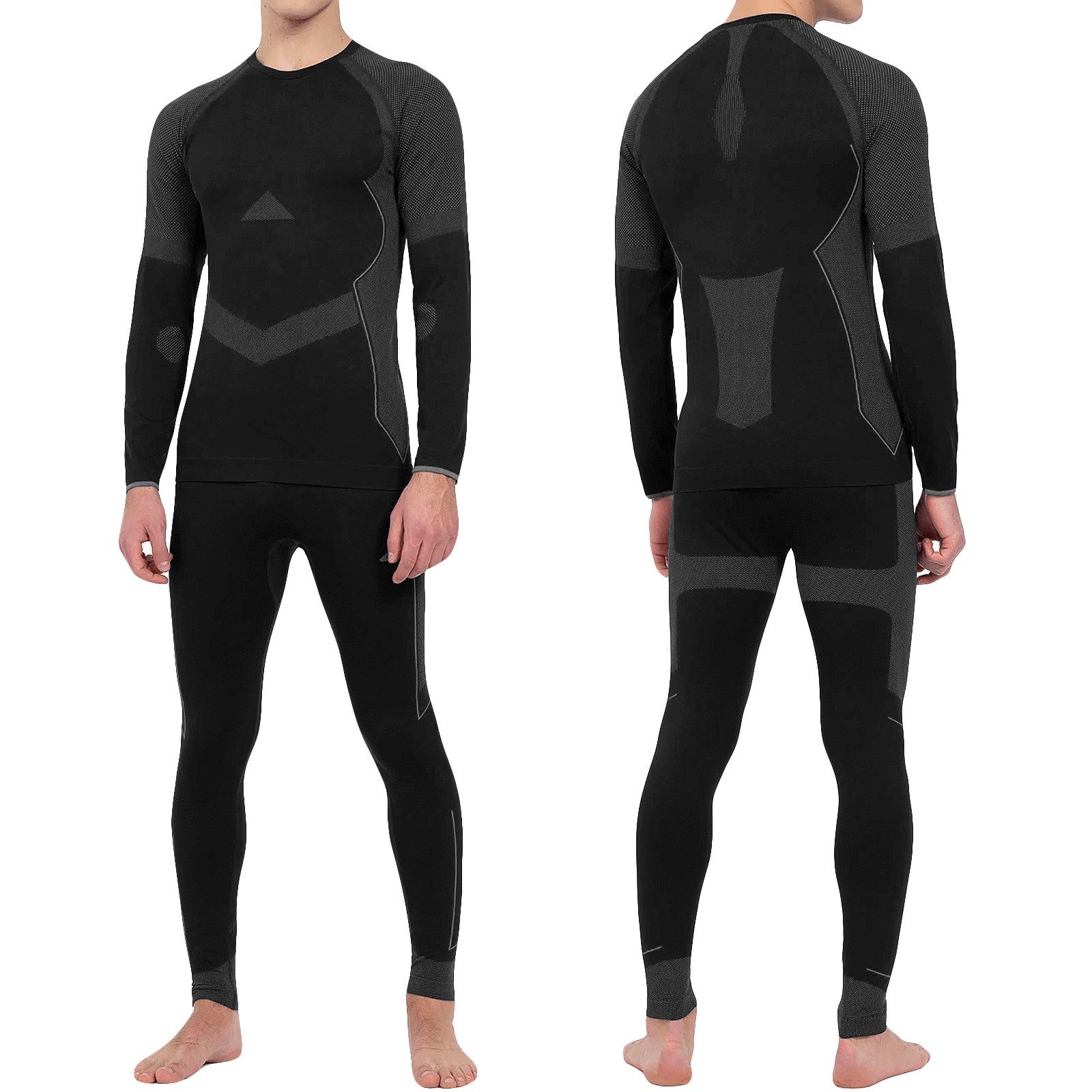 Rungassi Thermounterhose HEAT BOOSTER Nahtlose Herren Thermo-Hose 138 Schwarz Größe: XL-XXL – Bild 3 von 3