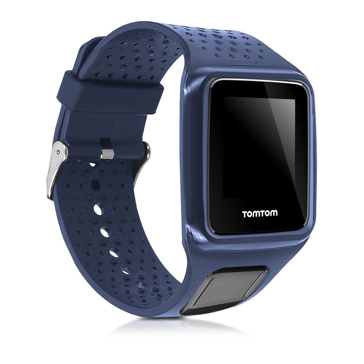 kwmobile Uhrenarmband Armband für TomTom Runner 1 / Multi-Sport, Ersatzarmband  Fitnesstracker - Fitness Band Silikon