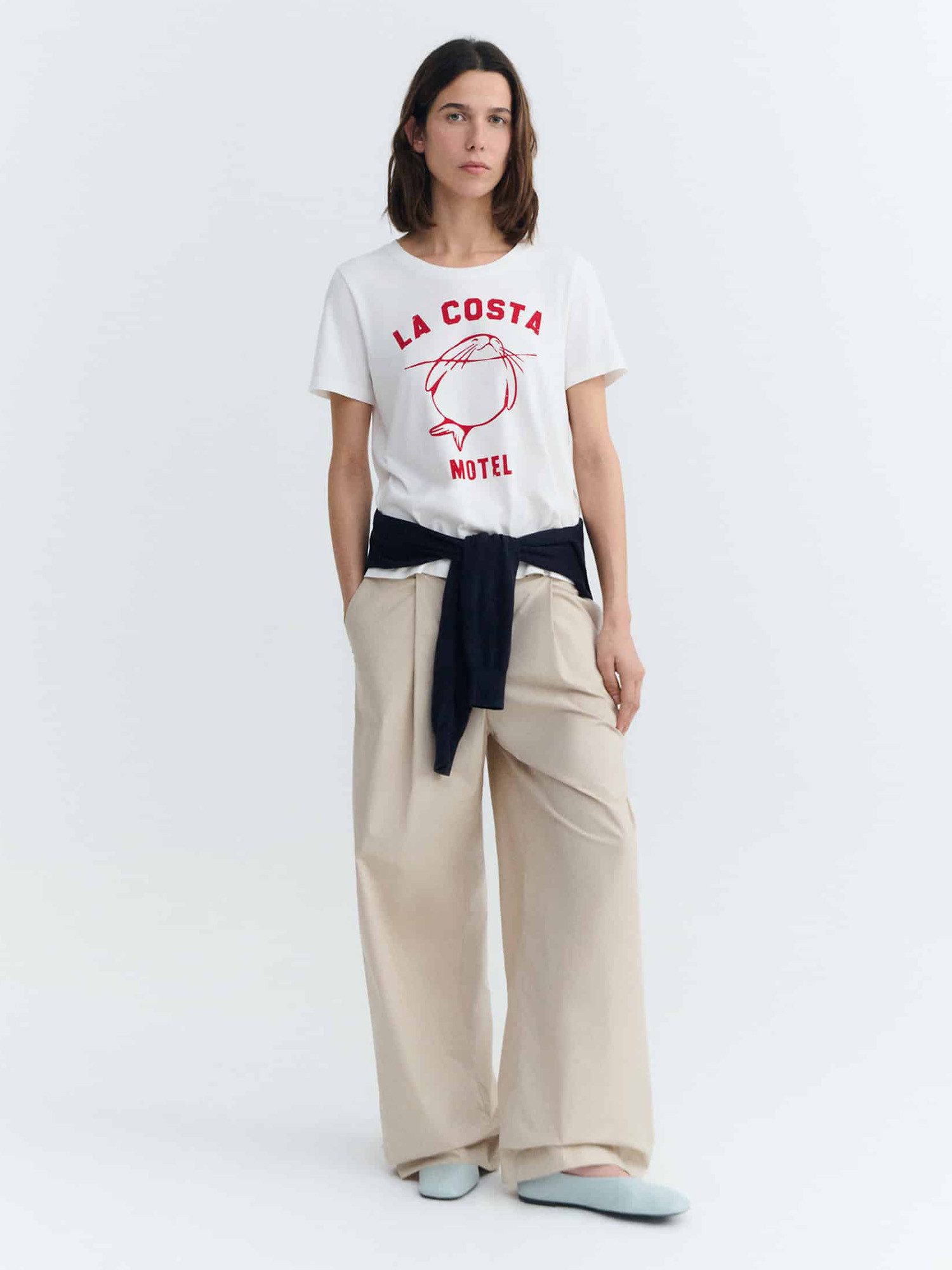Thinking Mu Print-Shirt Animal Motel Ida Tee