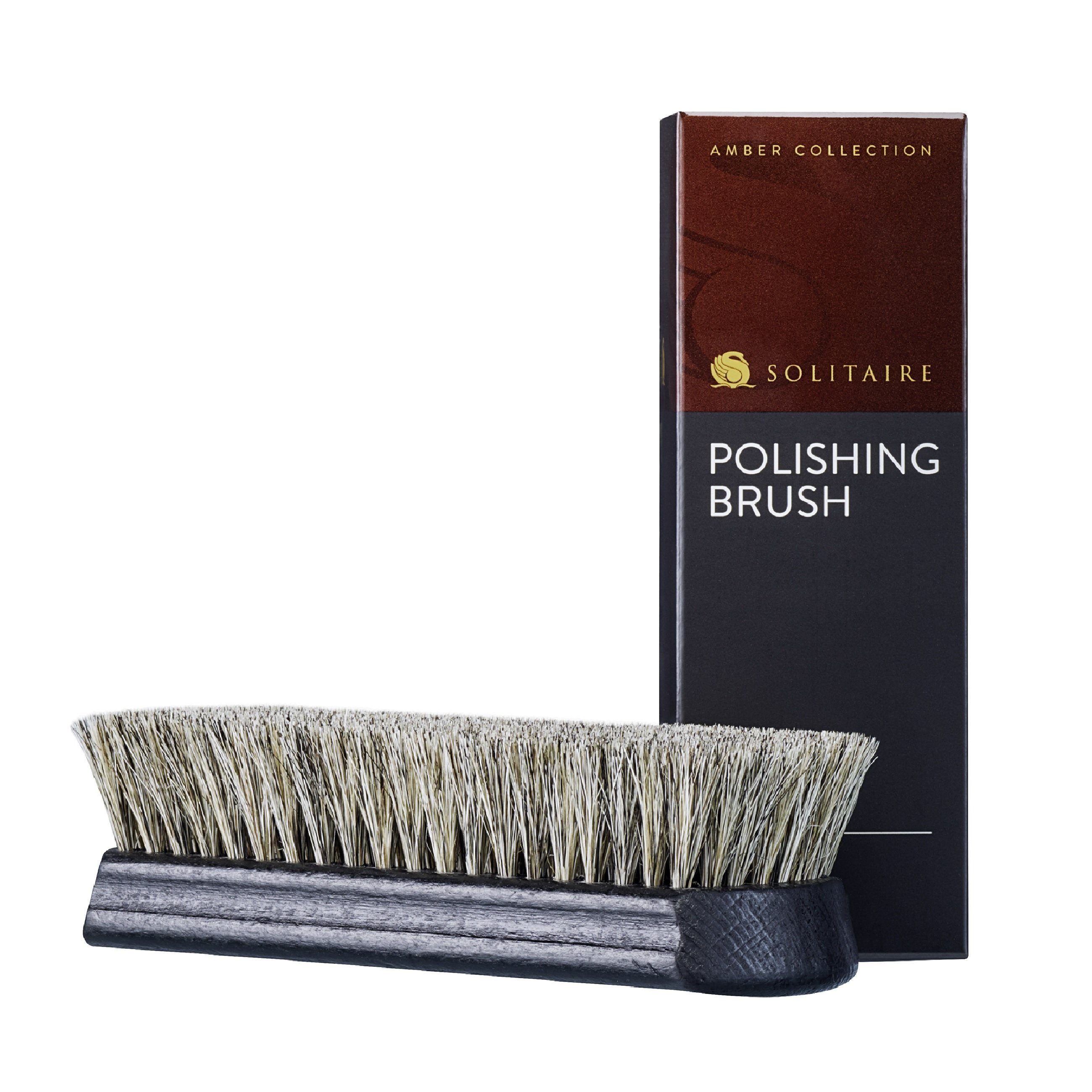 Solitaire Schuhputzbürste Premium Amber Collection - Polishing Brush