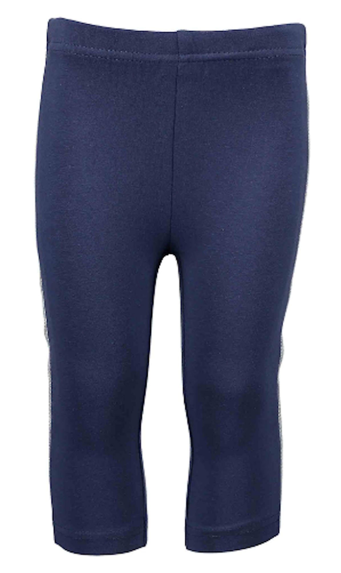 Blue Seven Caprileggings Blue Seven Capri Leggings Legging Sommer Shorts Hose gemustert (1-tlg) Dunkelblau