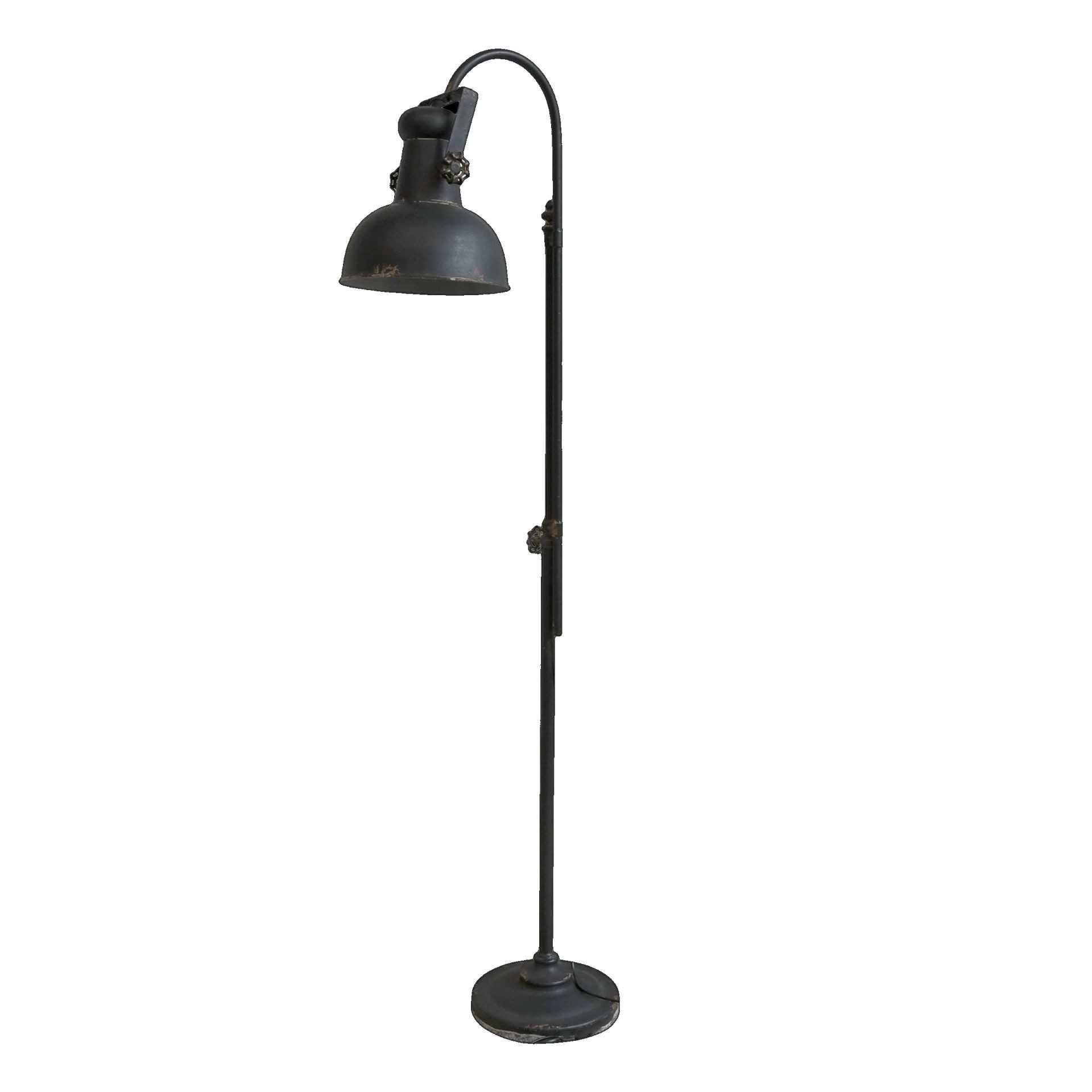 Vintagehaus Stehlampe Industrial Vintage Tischlampe Dexter verstellbarer Schirm