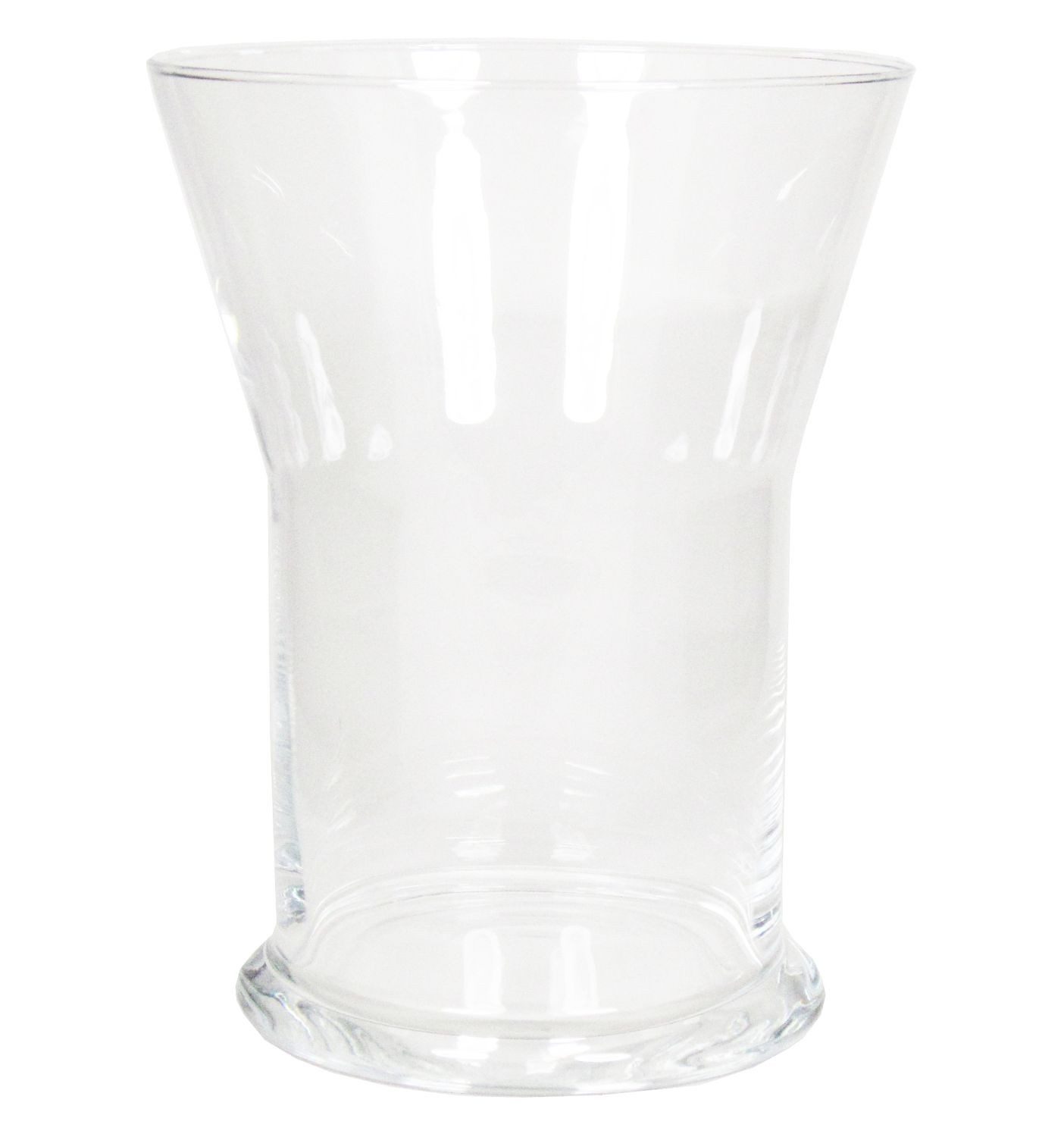 INNA-Glas Tischvase Catina aus Glas, klar, 25 cm, Ø 19 cm
