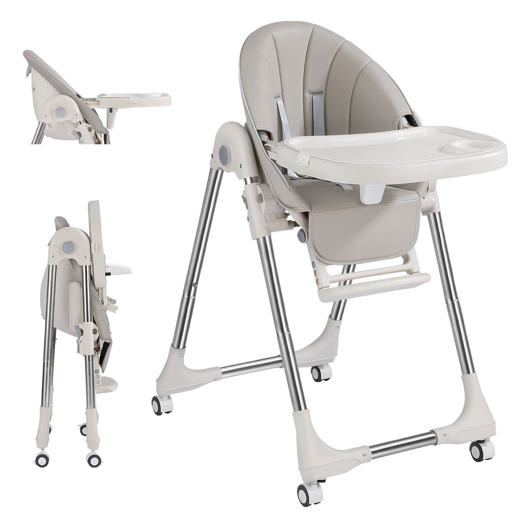 Onasti Kinderstuhl Stuhl Baby Kinderstuhl Klappbar kinderstuhl Mitwachsend günstig online kaufen