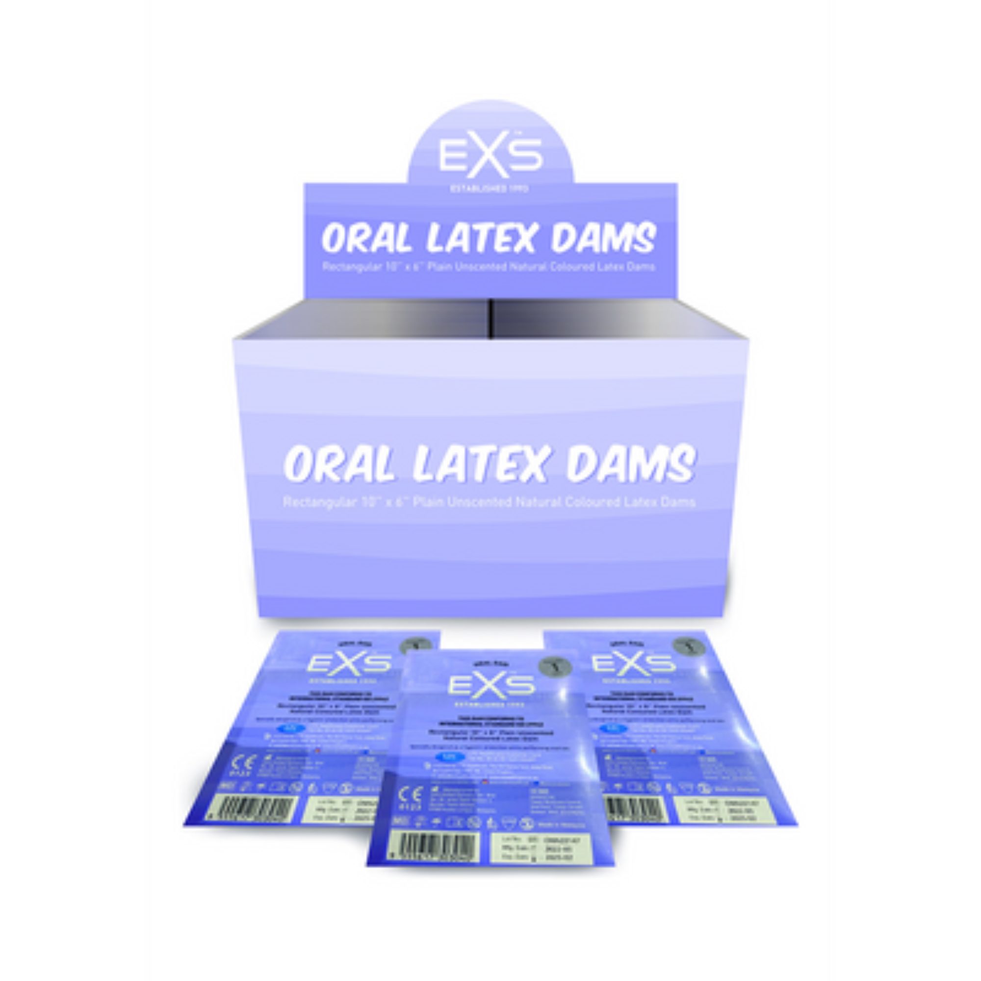 EXS Einhand-Kondome EXS - Oral Dams - 100 pcs