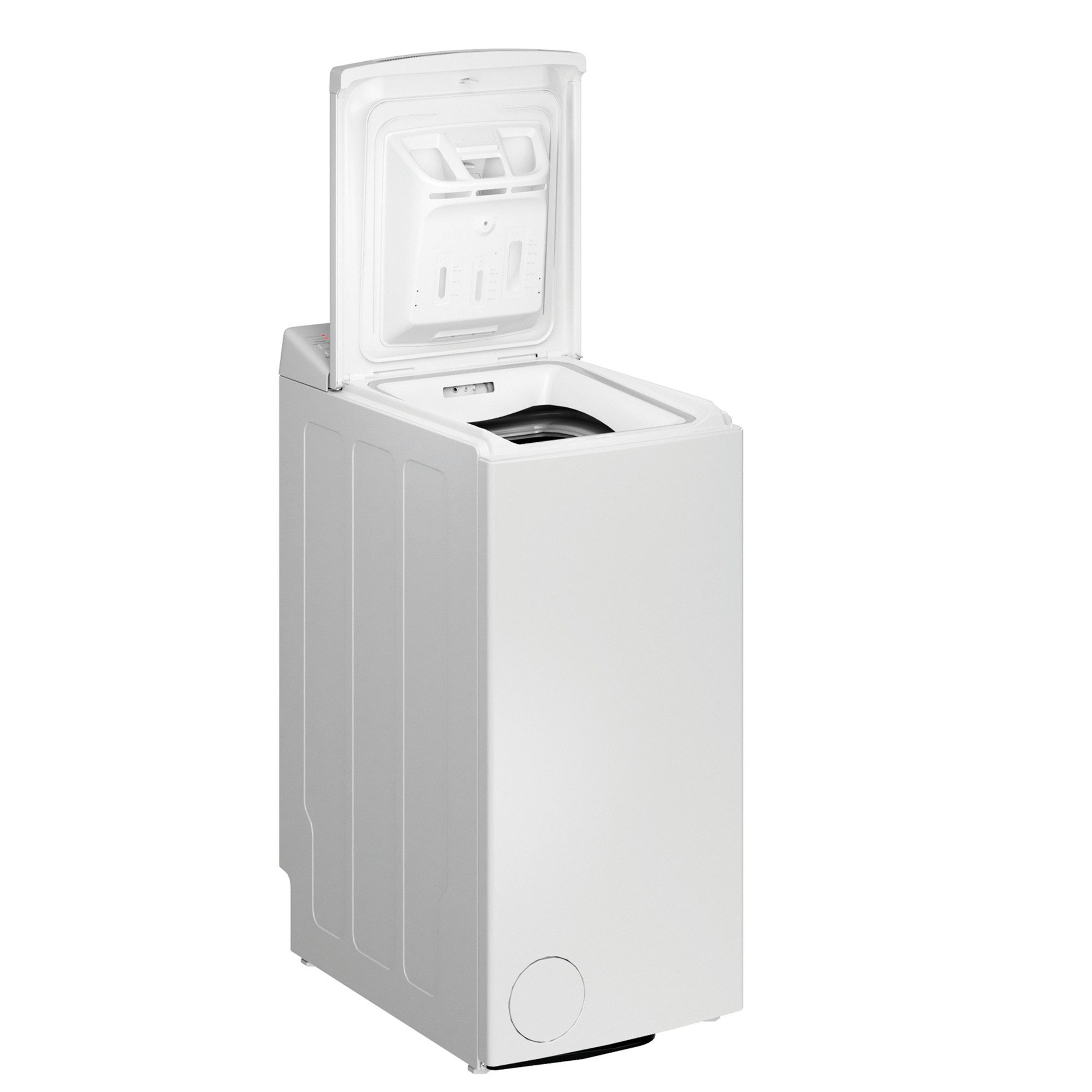 BAUKNECHT Waschmaschine Toplader WMT Eco Shield 626 A, 6 kg, 1200 U/min, Mehrfachwasserschutz+, SoftOpening, Antiflecken, 11 Zusatzfunktionen