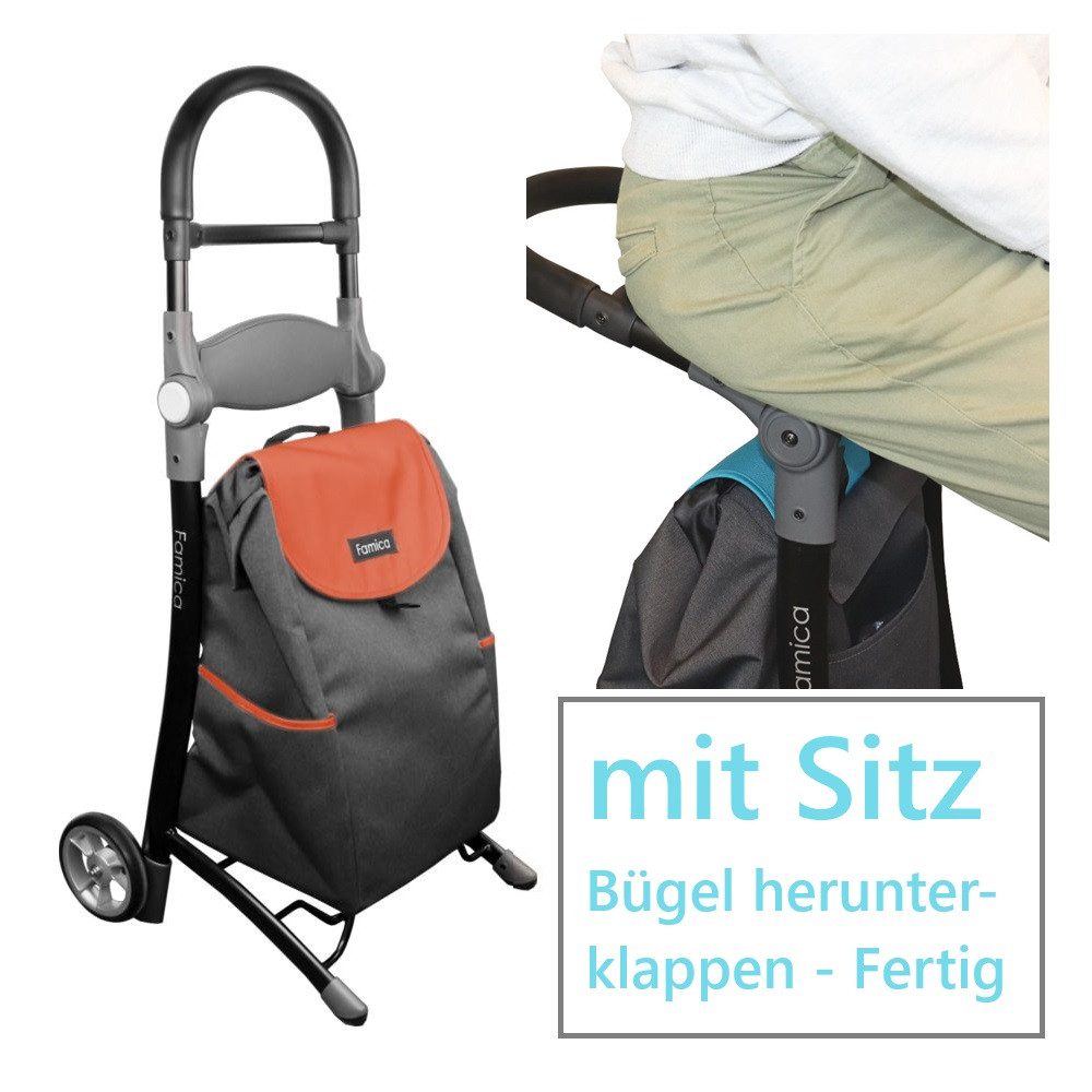 VITALWORXX Einkaufstrolley Koala Einkaufstrolley