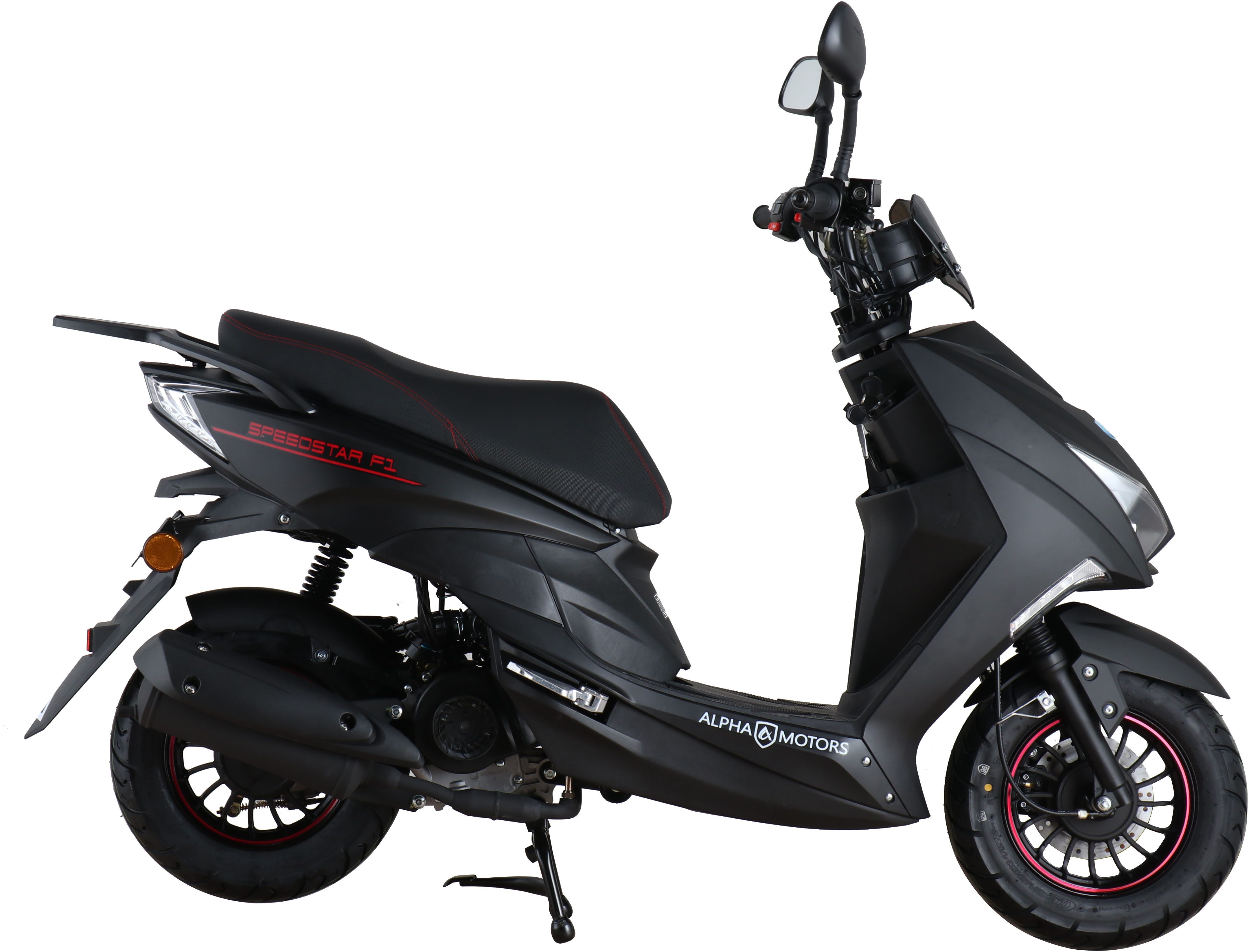 Alpha Motors Motorroller Speedstar FI, 50 ccm, 25 km/h, Euro 5, mit Lenkerschloss