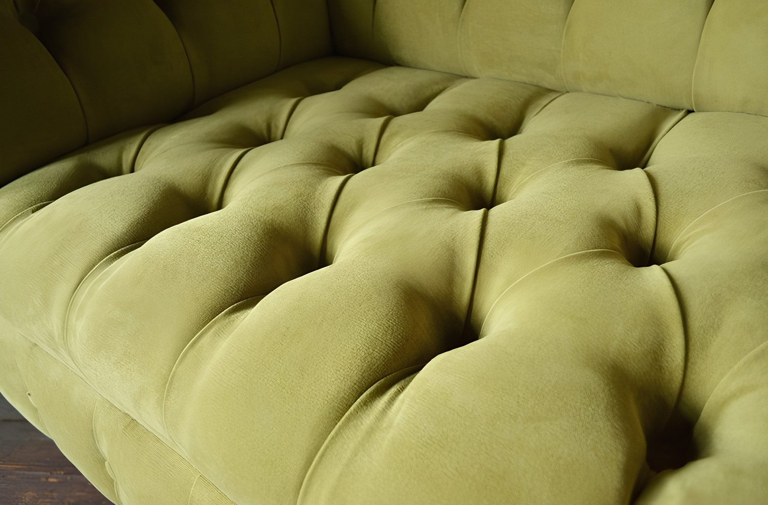 Xlmoebel Chesterfield-Sessel Stoff-Fernsehsessel im Chesterfield-Stil mit hoher Polsterung (1-St., Chesterfield-sessel), Hergestellt in Europa