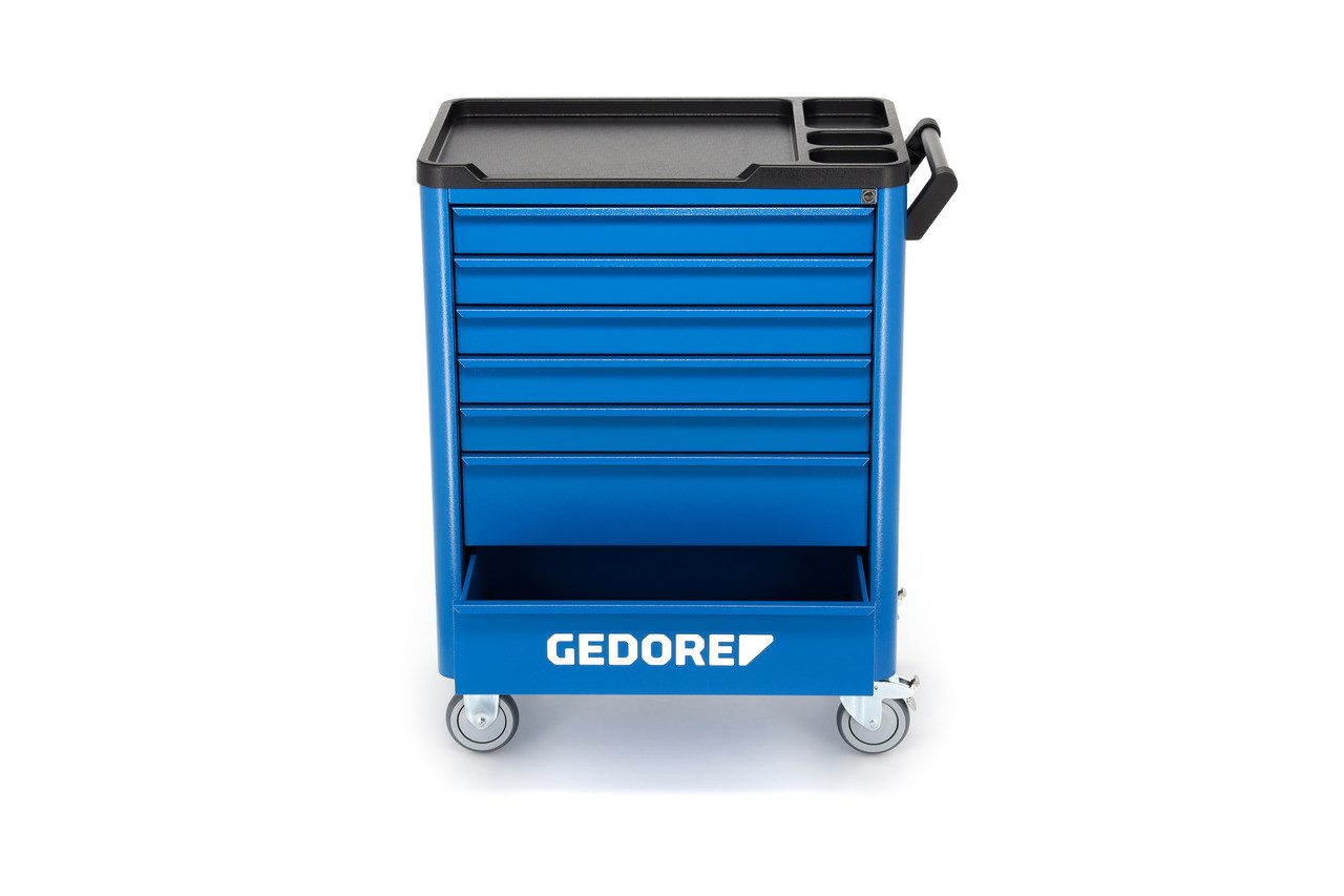 Gedore Werkzeugkoffer WSL-L-TS-147 Werkzeugwagen workster smartline mit 147-teiligen