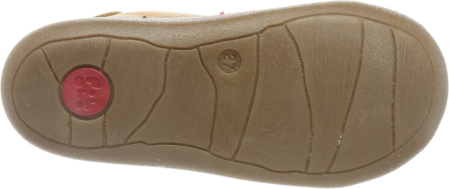 Hellbraun "Mini Kinderschuh Unisex Leder" POLOLO Sneaker