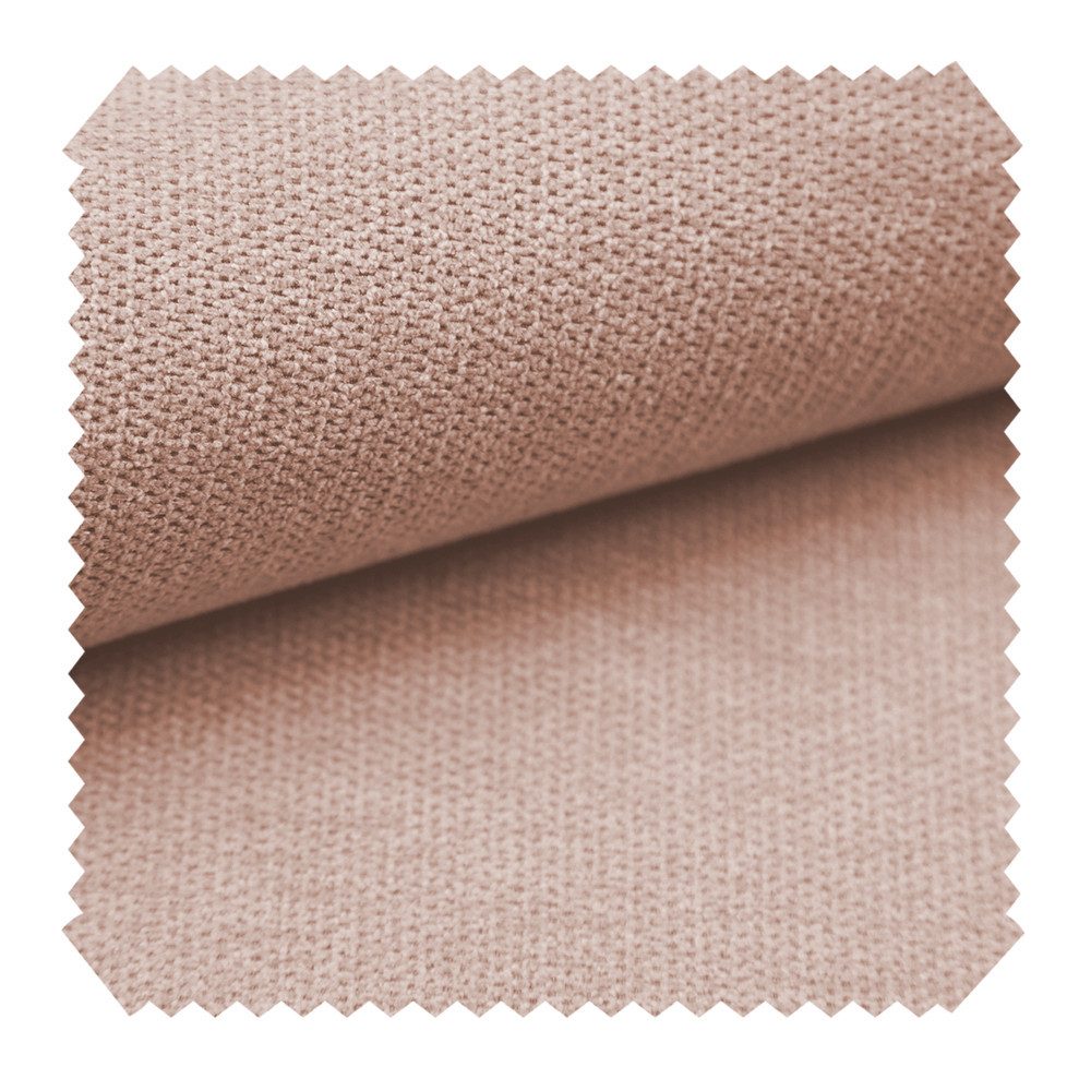 novely® Stoff RICKERT - Robuster Velours Polsterstoff mit feiner Textur, Kuschelweich, Robust, Abriebfest, Meterware, 1lfm