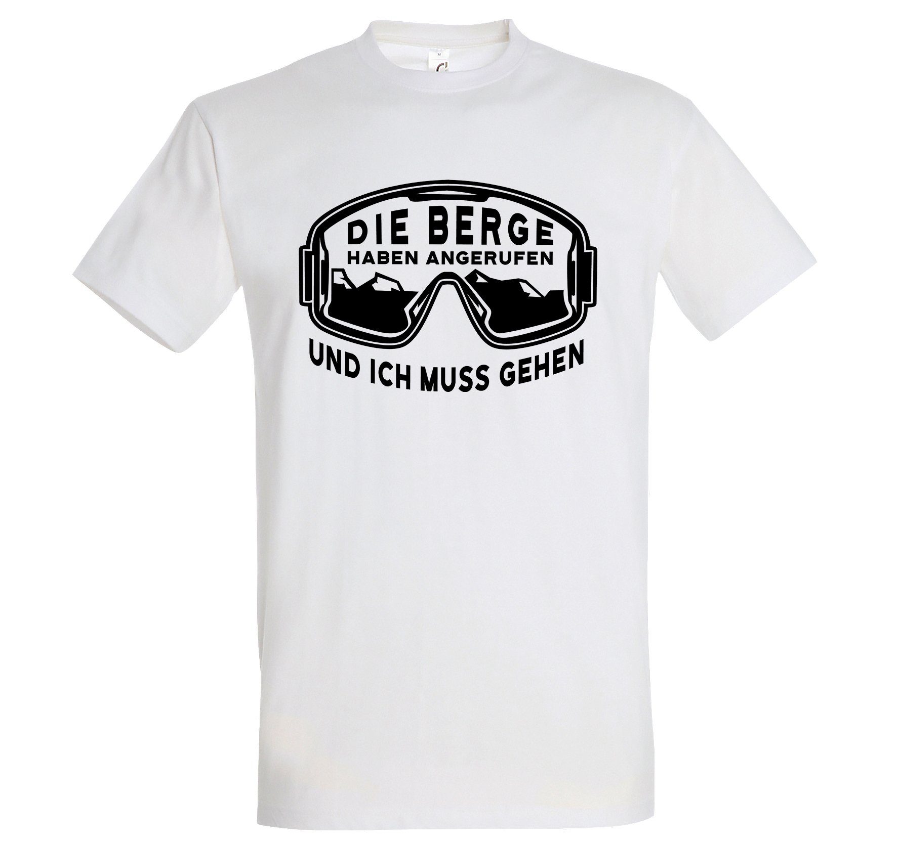 Print-Shirt Die Berge haben angerufen und ich muss gehen Herren T-Shirt