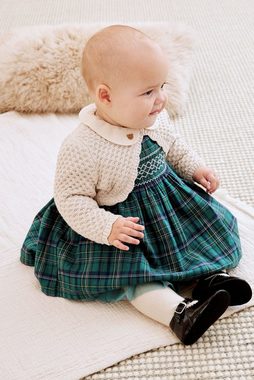 Next Karokleid Babyset: Kleid und Strickjacke mit Strumpfhosen (3-tlg)