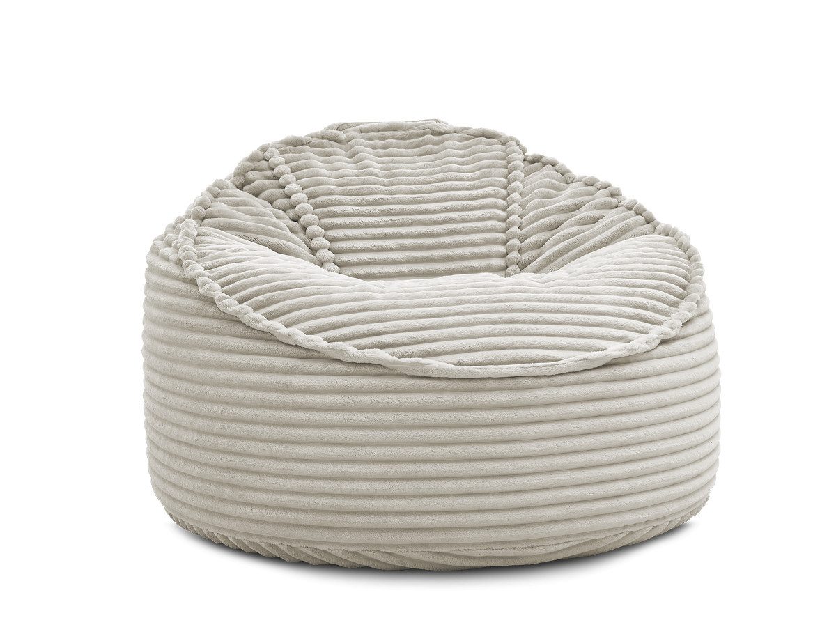 Bobochic Paris Pouf Socrate, 1-Sitzer, 106x106 cm