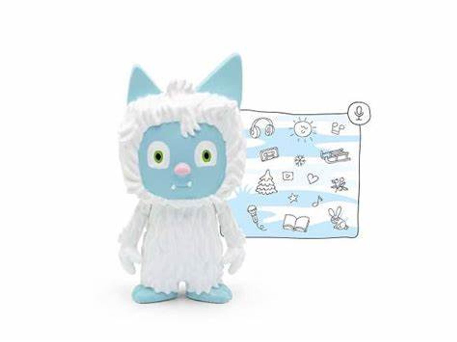 tonies Hörspielfigur Yeti, (für die Toniebox, 1-St., Magnethaftend & handbemalt), Hören, Spielen & Sammeln