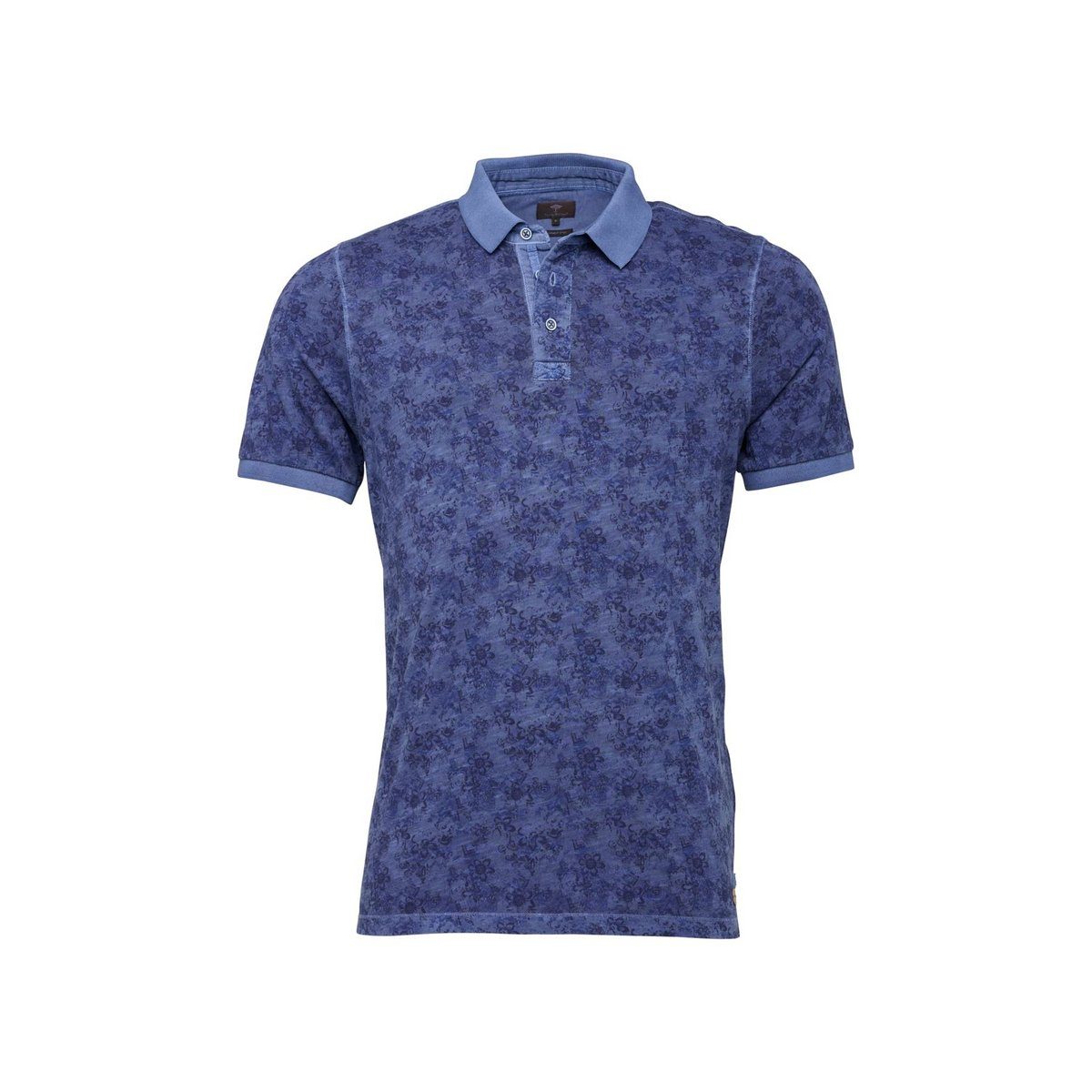 FYNCH-HATTON Poloshirt blau sonstiges (1-tlg)