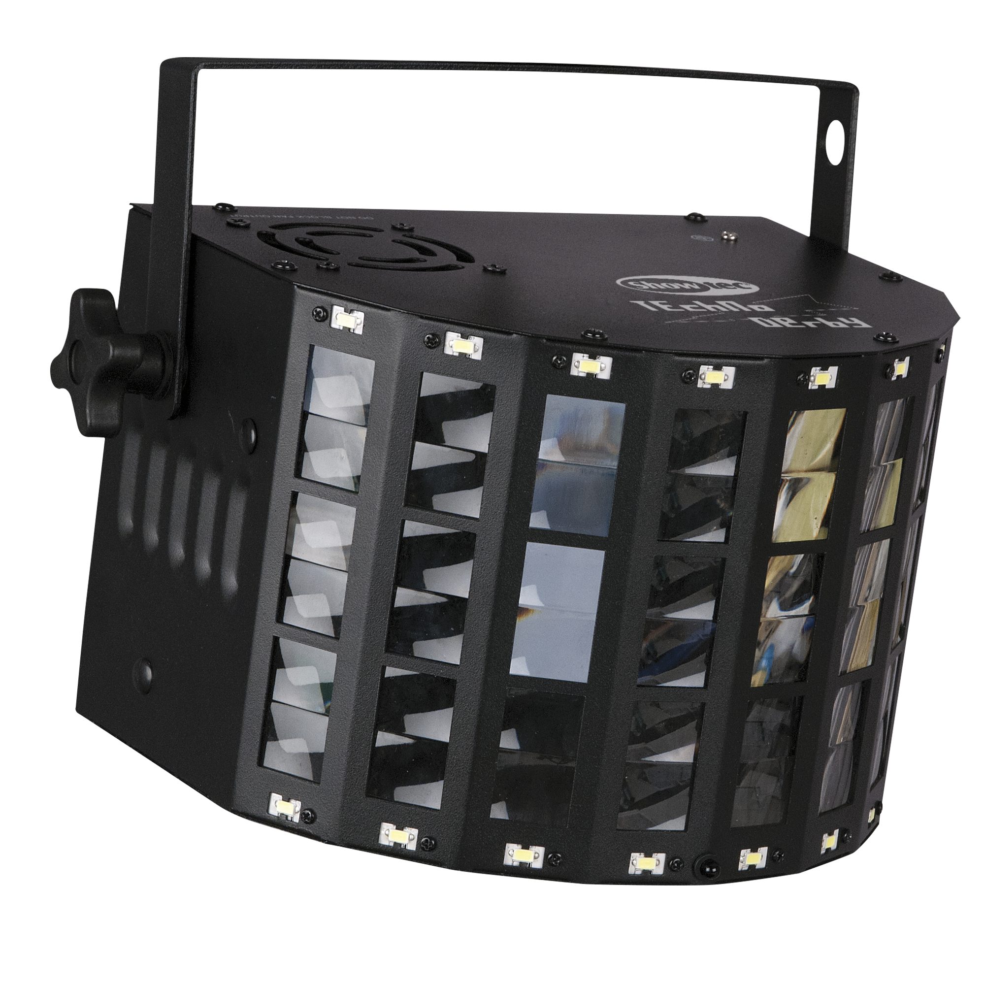 Showgear Discolicht Showtec Techno Derby 2-in-1-Lichteffekt