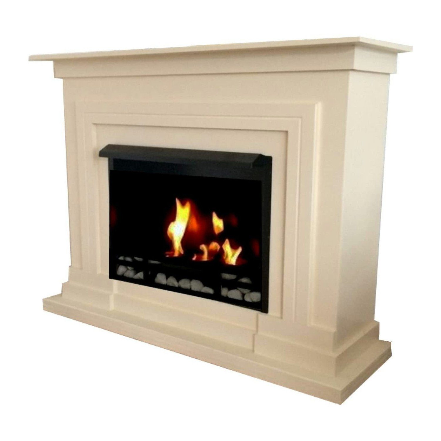 Kaminbau Mierzwa Echtfeuer-Dekokamin Berlin (Deluxe, Brenngel & Bio-Ethanol günstig online kaufen