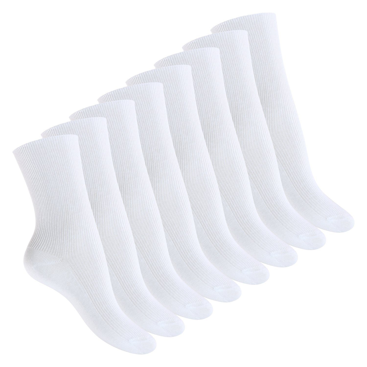 Footstar Diabetikersocken Damen & Herren Gesundheitssocken (8 Paar) Diabetiker geeignet