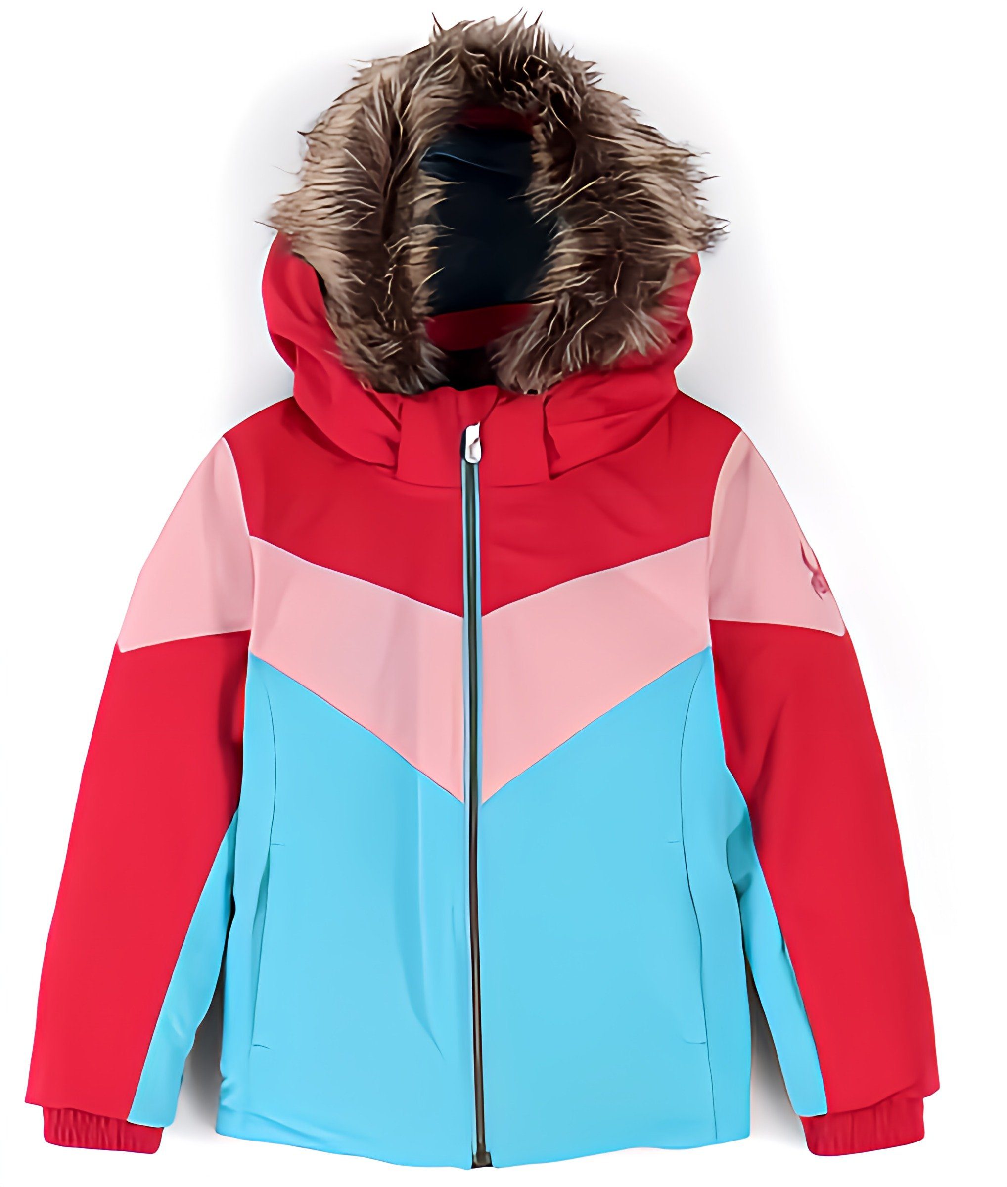 Spyder Skijacke Bitsy für kleine Mädchen Skijacke Lola blue bahama