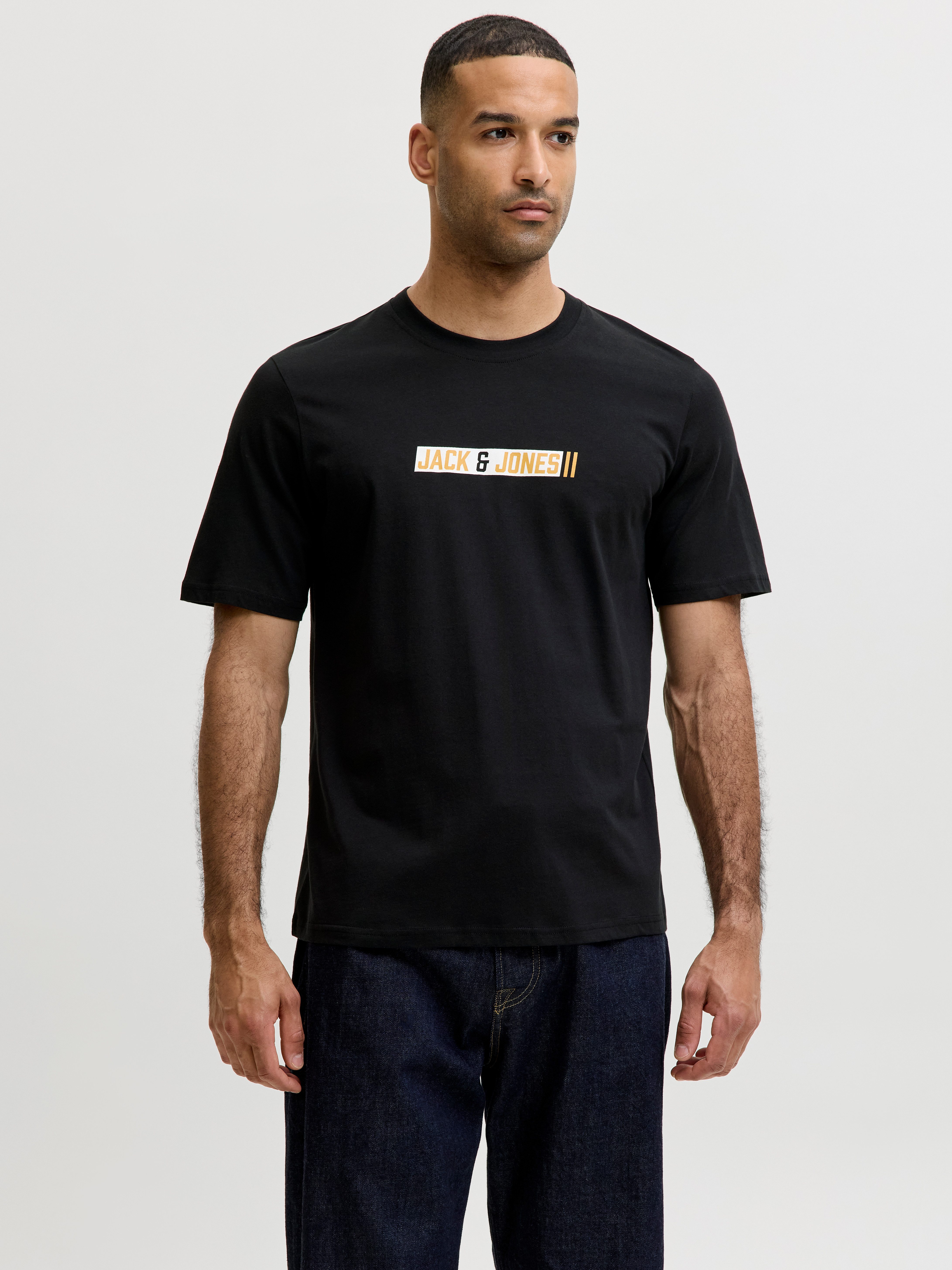 Jack & Jones Rundhalsshirt JJMUNK TEE SS CREW NECK Baumwolle, regular fit – Bild 2 von 5