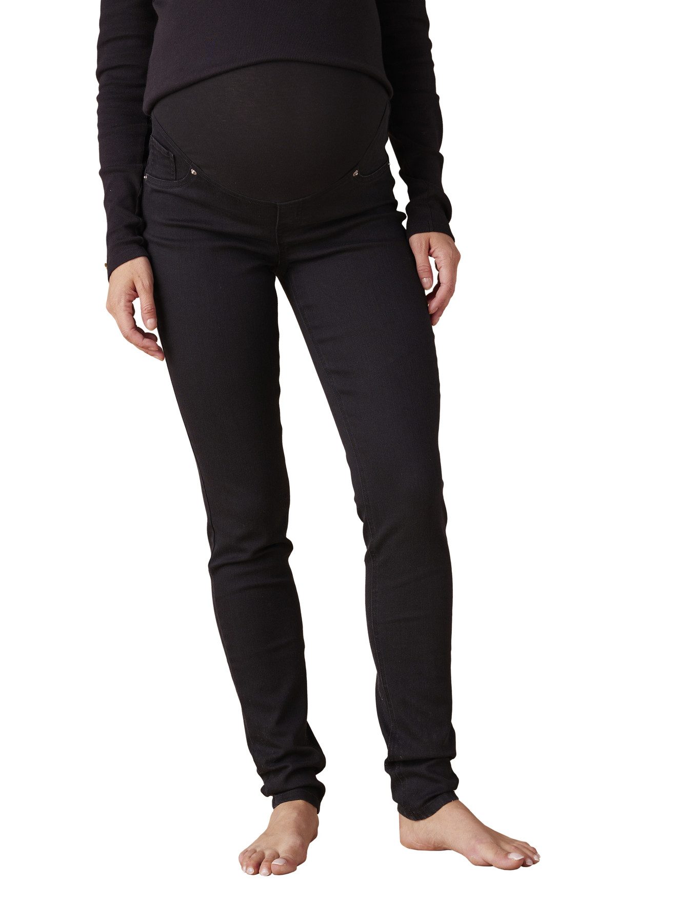 7/8-Caprijeans Umstands-Jeggings, WATERLESS-Denim
